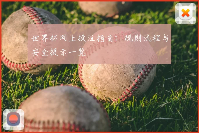 世界杯网上投注指南：规则流程与安全提示一览